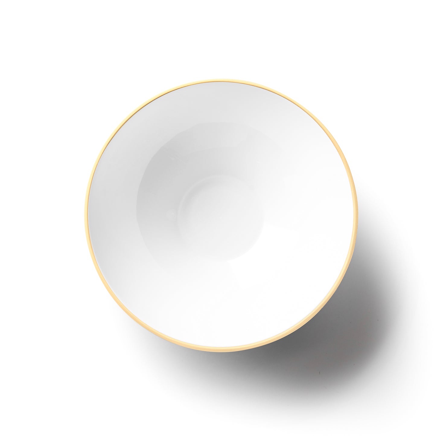 Bowls 6oz Clear/Gold 'Decor'