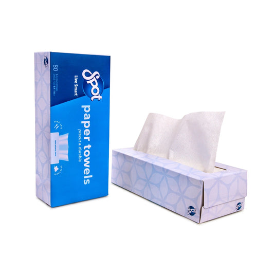 Precut Paper Towels In Box Dispenser 'Spot'