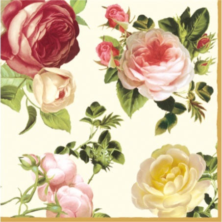 Design Napkins Rosalia Champagne 'Paw'