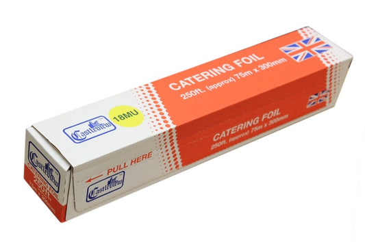 Aluminium Foil Roll 18mu 'Castleview' 300mmx75m 6's