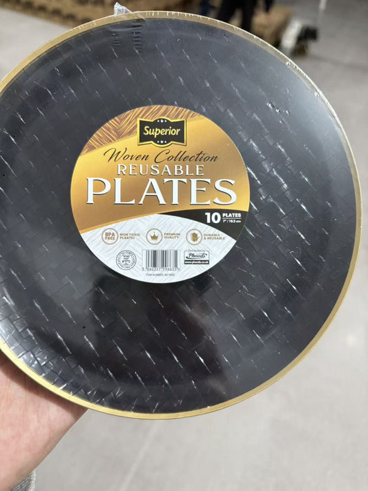 7" Black/Gold 'Superior'